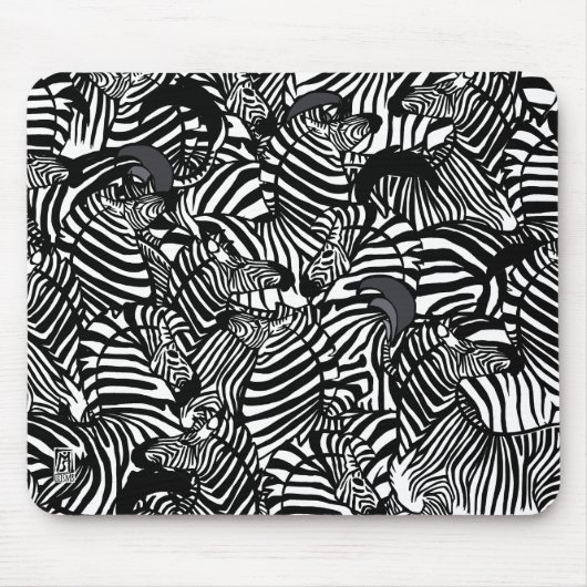 Tapis De Souris Zebra Mousepad 2 (Devant)