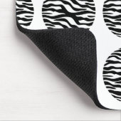 Tapis De Souris Zebra Print Pois Mousepad (Coin)