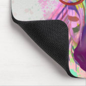 Tapis De Souris Zebra Rainbow Splash (Coin)