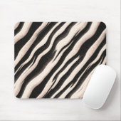 Tapis De Souris Zebra raye une texture transparente + vos idées (Avec souris)