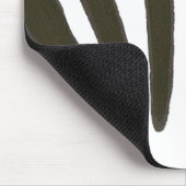 Tapis De Souris Zebra Stripes, art de la faune mousepties (Coin)