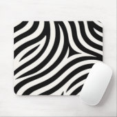 Tapis De Souris Zebra Stripes Impression moderne (Avec souris)