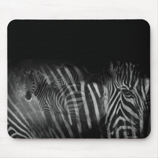 Tapis De Souris Zebras Mousepad (Devant)