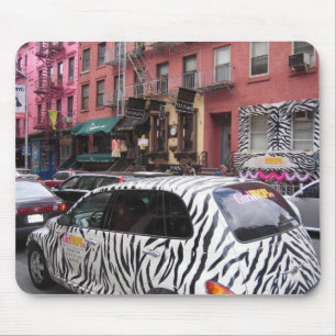 Tapis De Souris zèbre dans la conception de mousepad de Manhattan