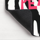 Tapis De Souris Zèbre de PAIX (Coin)