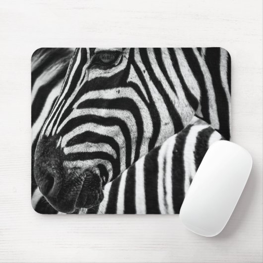 Tapis De Souris Zèbre Mousepad (Avec souris)