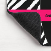 Tapis De Souris Zèbre Mousepad rayé (Coin)