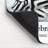 Tapis De Souris Zèbre Pleco Mousepad (Coin)