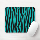 Tapis De Souris Zèbre turquoise (Avec souris)