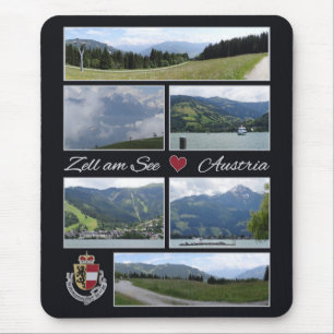 Tapis De Souris Zell AM voient, mousepad de l'Autriche