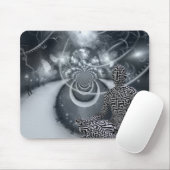 Tapis De Souris Zen dans la pose de lotus (Avec souris)