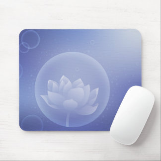 Tapis De Souris Zen Mindfulness Gift - Soft Lotus Flower Mouse Pad