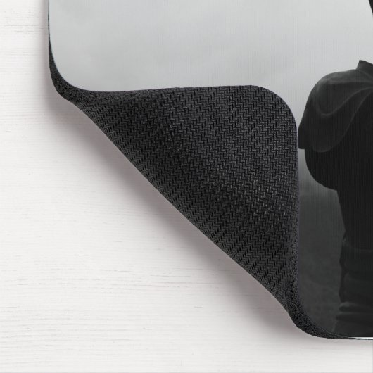 Tapis De Souris Zen noir et blanc Mousepad (Coin)