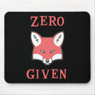 Tapis De Souris Zéro (Fox) donné