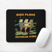 Tapis De Souris Zéro Plans Vibes maximum Funky Frog Chill Sweat - (Avec souris)