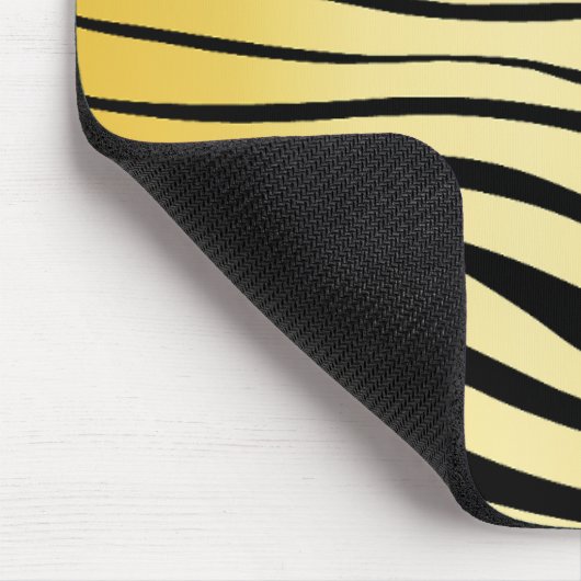 Tapis De Souris Zesty Zebra Yellow (Coin)
