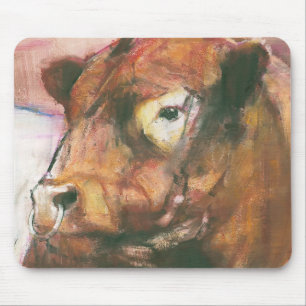 Tapis De Souris Zeus Galloway ceinturé par rouge Taureau 2006 2