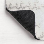 Tapis de souris Zigzag argenté (Coin)