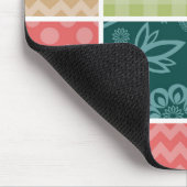Tapis De Souris Zigzag, Chevron, En vichy, Pois, Patchwork (Coin)
