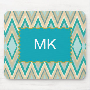 Tapis De Souris zigzag-téléphones diagonale