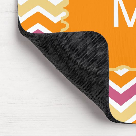 Tapis De Souris ZigZag tribale dynamique (Coin)