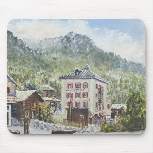 Tapis De Souris Zinal Suisse. 2007 (Devant)