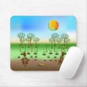 Tapis De Souris Zinglees ~ Arbres (Avec souris)