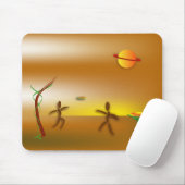 Tapis De Souris Zinglees ~ Atterrissage (Avec souris)