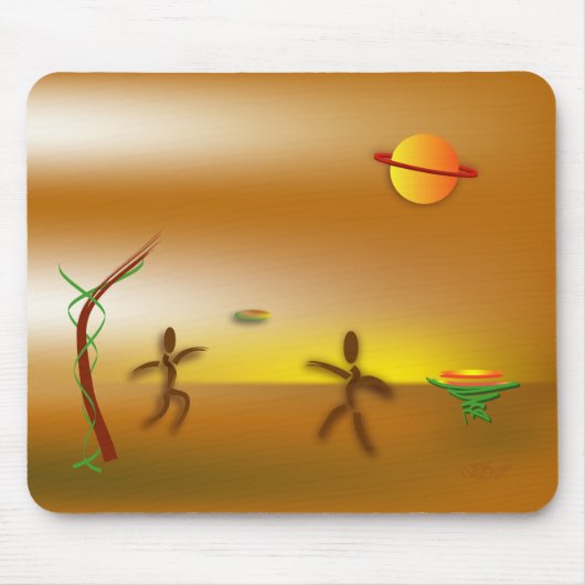 Tapis De Souris Zinglees ~ Atterrissage (Devant)