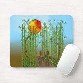 Tapis De Souris Zinglees ~ Bambou (Avec souris)