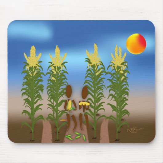 Tapis De Souris Zinglees ~ Corn (Devant)