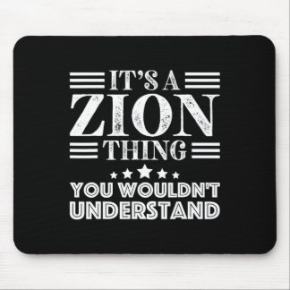 Tapis De Souris Zion Prénom Personnel Anniversaire Fête des Pères 