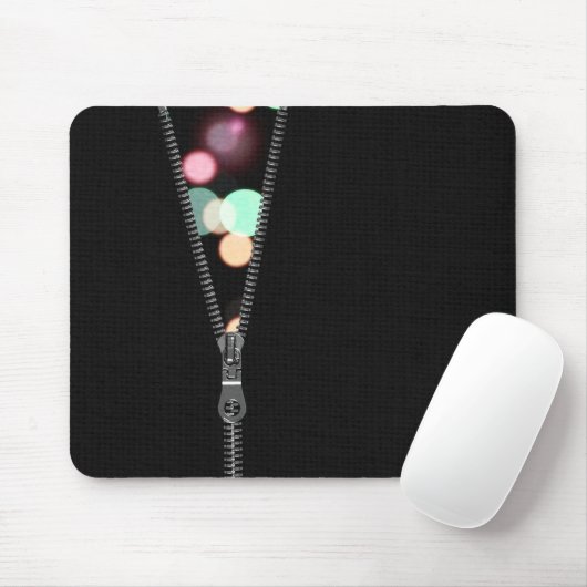 Tapis De Souris Zipper avec Bokeh Lights (Avec souris)