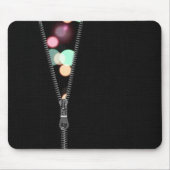 Tapis De Souris Zipper avec Bokeh Lights (Devant)