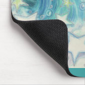 Tapis De Souris Zodiac Aquarius mousepad (Coin)