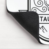TAPIS DE SOURIS ZODIAC BADGE SYMBOLE TAURUS STROKE (Coin)