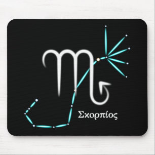 Tapis De Souris Zodiac Constellation Scorpio Souris Pad