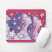Tapis De Souris Zodiac Gemini mousepad (Avec souris)