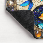 Tapis De Souris Zodiac - Poissons de poisson Yin et Yang (Coin)