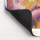 Tapis De Souris Zodiac Sagittarius mousepac blanc (Coin)