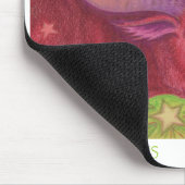 Tapis De Souris Zodiac Taurus mousepad frontière blanche (Coin)