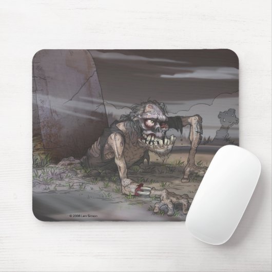 Tapis De Souris Zombi (Avec souris)