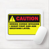 TAPIS DE SOURIS ZOMBI (Avec souris)