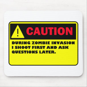 TAPIS DE SOURIS ZOMBI