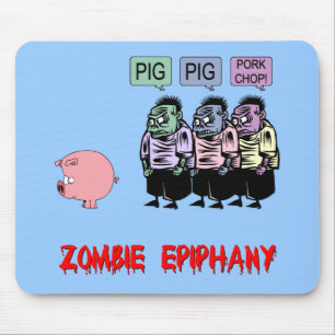Tapis De Souris Zombi drôle