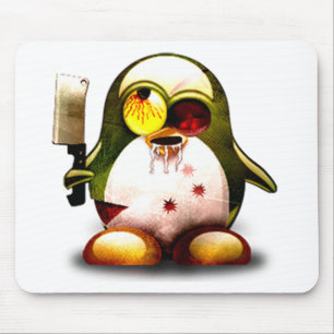 Tapis De Souris Zombi Tux (Linux Tux)