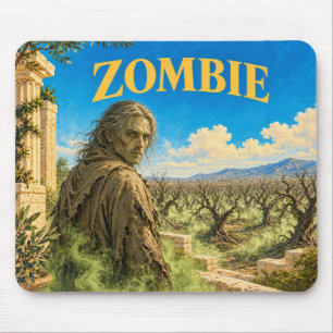 Tapis De Souris Zombie, Monstre Fantastique Gothique