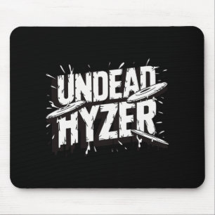 Tapis De Souris Zombie Mort Hyzer Drôle de Golf de Disque Amateur