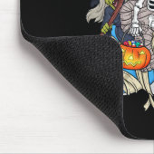 Tapis De Souris Zombie Riding maman requin Vampire Halloween Pumpk (Coin)
