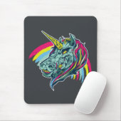 Tapis De Souris Zombie Unicorn (Avec souris)